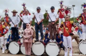 Pembukaan Pacu Kuda Wisata Derby Bukittinggi - Agam, di Gelanggang Bukit Ambacang, Minggu (11/05/2025)