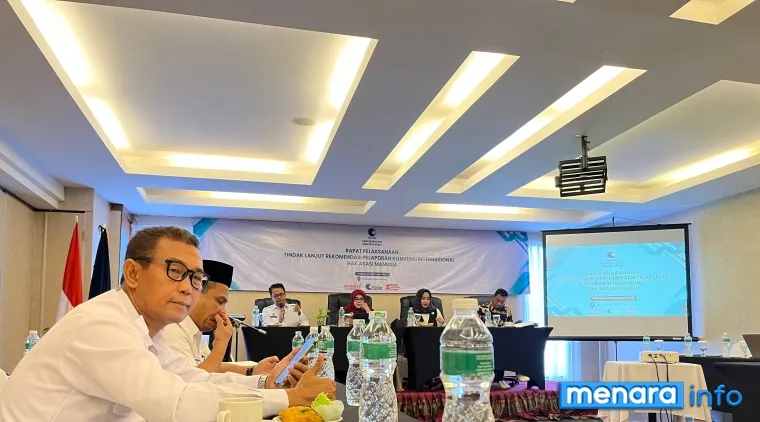 Kanwil Direktorat Jenderal Pemasyarakatan Sumatera Barat Ikuti Rapat Tindak Lanjut Rekomendasi Pelaporan Konvensi Internasional HAM
