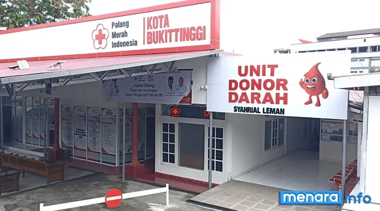 Stok Darah PMI Bukittinggi, Sumatera Barat, Kamis (25/9/2025)