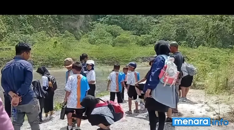 Atlet Perguruan Silat Tameng Jagad Bekali Diri dengan latihan fisik dan lintas alam