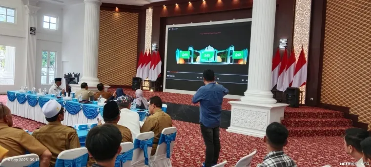 Panitia MTQ Sunbar ke-41 paparkan desain venue